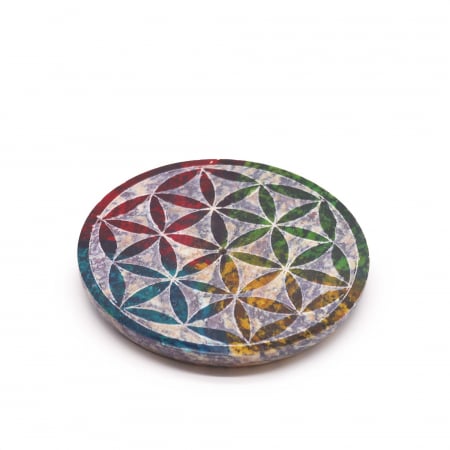 Suporturi si decoratiuni - Suport Betisoare Parfumate, Floarea Vietii, 8 cm