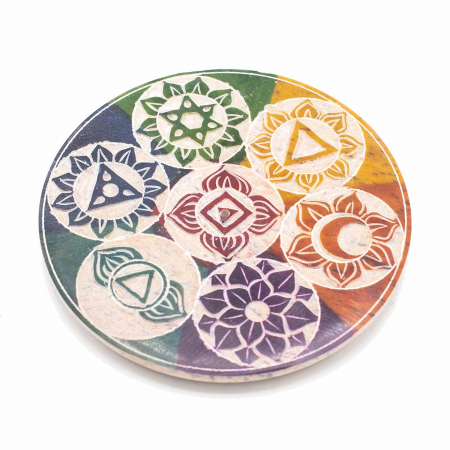 Suporturi si decoratiuni - Suport betisoare parfumate, "7 Chakre", 10 cm