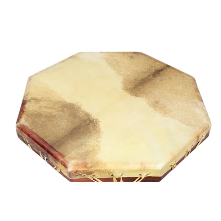 Tobe - Toba samanica octagon, 40 cm, piele de capra