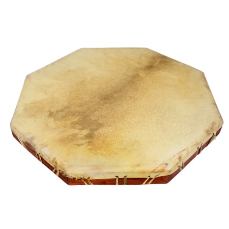 Tobe - Toba samanica octagon, 40 cm, piele de capra