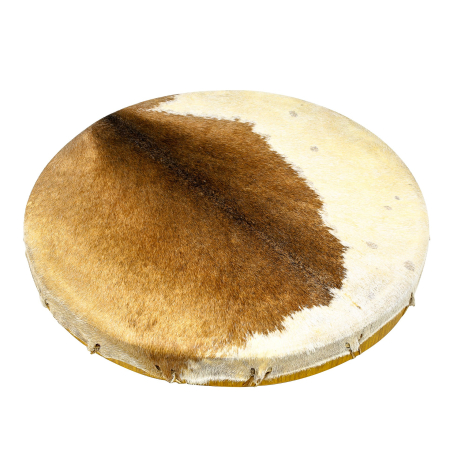 Tobe Samanice - Tobă șamanică rotundă cu blană de capră, 50 cm