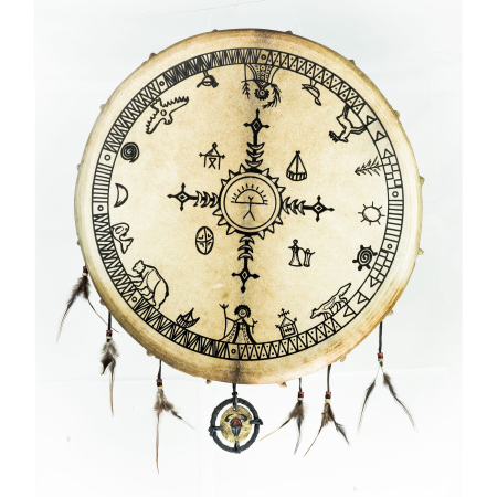 Tobe - Toba Samanica Saami 60 cm, Piele de Capra