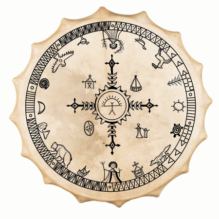 Tobe - Toba Samanica Saami 58 cm, Piele de Capra