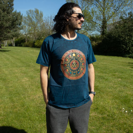 Tricouri - Tricou bumbac – Ramai Salbatic, Copilul Lunii – Albastru