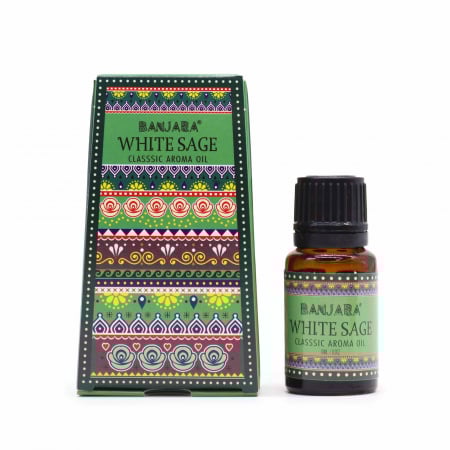 Uleiuri aromatice - Ulei aromatic, Salvie Alba, 10ml, Banjara Indian