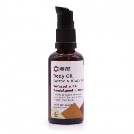 Uleiuri de corp - Ulei Organic de corp cu Santal si Smirna, 50 ml