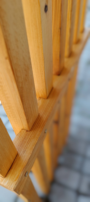Rifaj exterior din lemn LIGNUS pentru grilaj terasa, balustrada, balcon [2]