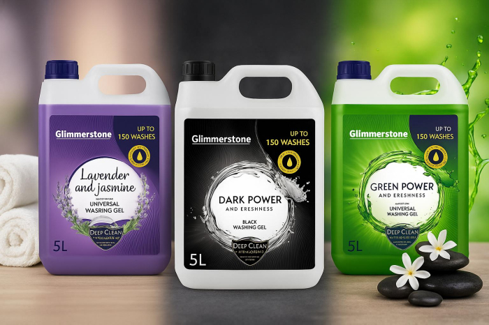 Detergent Gel Premium Glimmerstone Germania 15 litri-450 spalari-calitate superioara-pt haine albe, negre si universale [2]