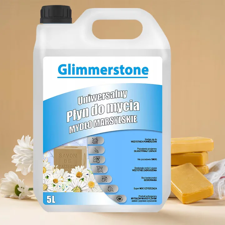 Detergent Gel Rufe Premium Universal 5 litri 150 spalari +Detergent Universal pentru parchet, gresie, baie, mobila cu miros de sapun de Marsillia Italia 5 litr [3]