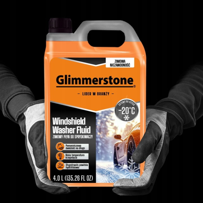 Lichid de parbriz de iarna -20 Grade Portocala proaspata, ETANOL gata preparat, 8l [5]