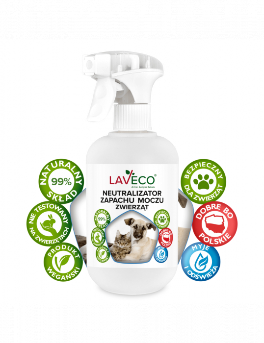 Neutralizator Natural de miros de urină animală - 0,5 l-LavEco [3]