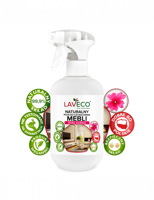 Solutie Naturala pentru curățarea mobilierului - verbena sălbatică - 0,5 l-LavEco [3]