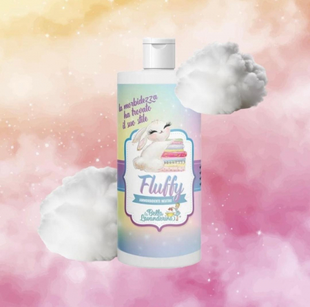 Esente parfum rufe - Balsam Neutru Fluffy Italia pentru uscatorul de rufe 1 l!
