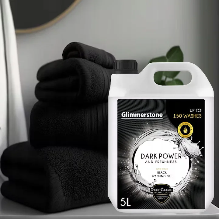 Detergent Gel pentru haine Negre Premium concentrat 5 litri -150 spalari- Ingredientele continute in material protejeaza fibrele de deteriorare, albire si decolorare. Datorita noii tehnologii, parfumu [3]
