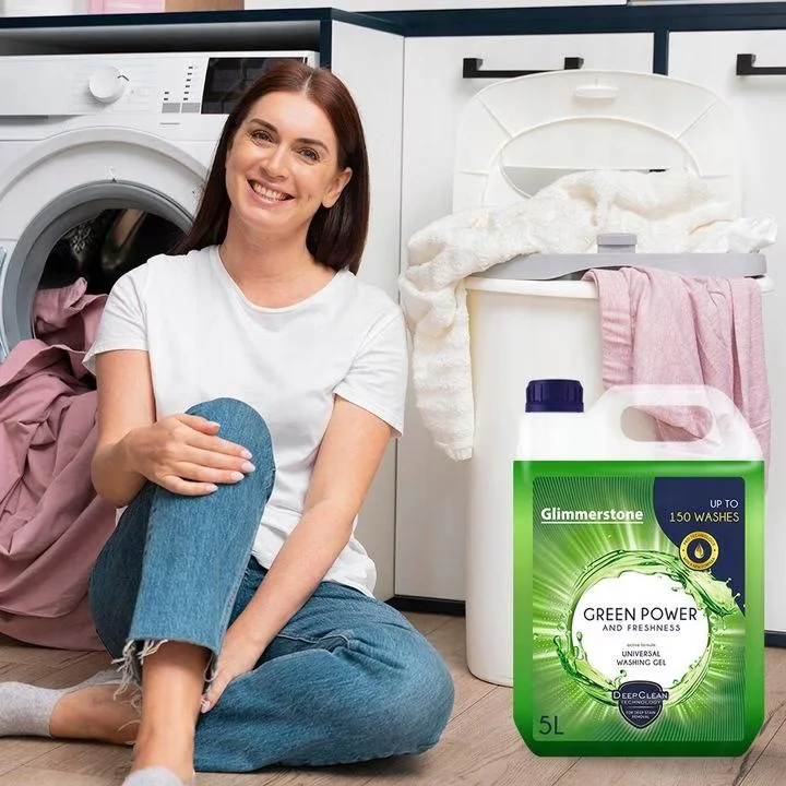 Detergent Gel Rufe Premium Universal 5 litri 150 spalari +Detergent Universal pentru parchet, gresie, baie, mobila cu miros de sapun de Marsillia Italia 5 litr [1]