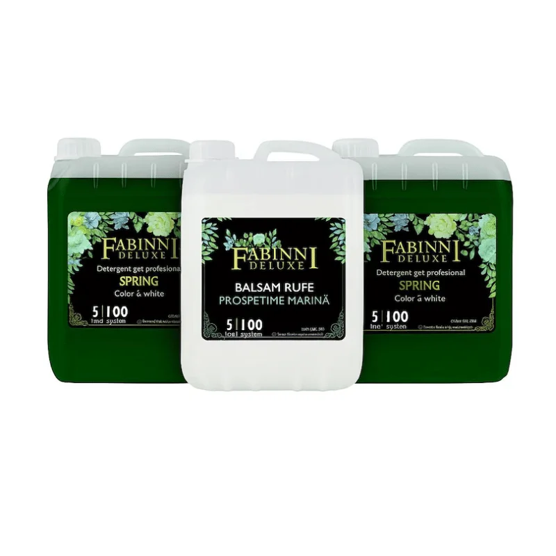 Pachete Avantajoase - Detergent Rufe Gel Profesional color &white 10 litri si Balsam cu miros de orhidee si miere 5 litri