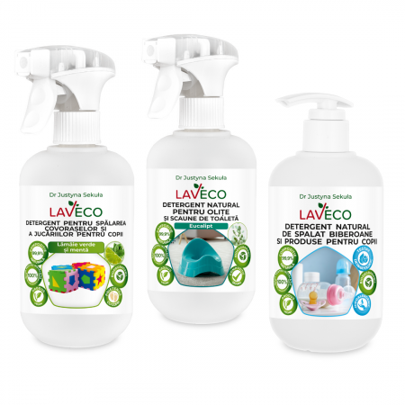 Produse BIO - Detergenti pentru bebe Bio  (100% natural)-detergent pentru tetine,biberoane/pt olita si toaleta/pentru jucarii si covorase!