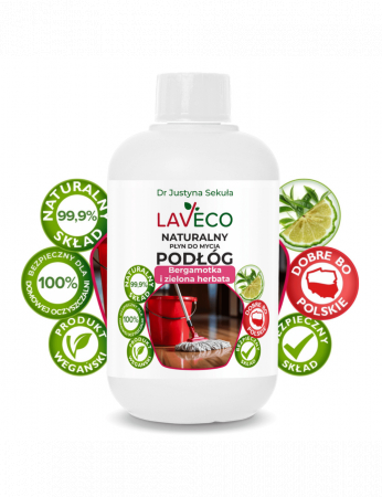 Solutie concentrata Naturala pentru curățarea podelei -  bergamota si ceai verde 0.5 l [1]