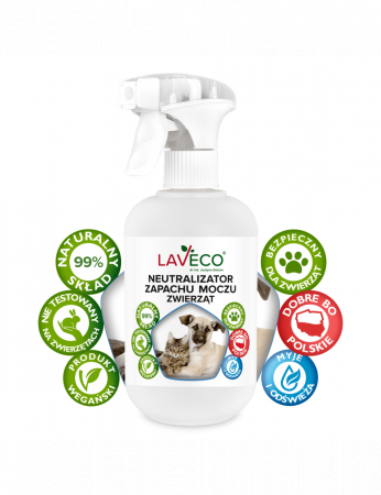 Neutralizator Natural de miros de urină animală - 0,5 l-LavEco [2]