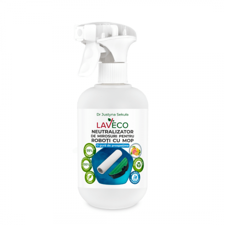 Produse BIO - Neutralizator Natural de mirosuri pentru robotii aspirator cu Mop-o gura de prospetime 0.5 l-LavEco