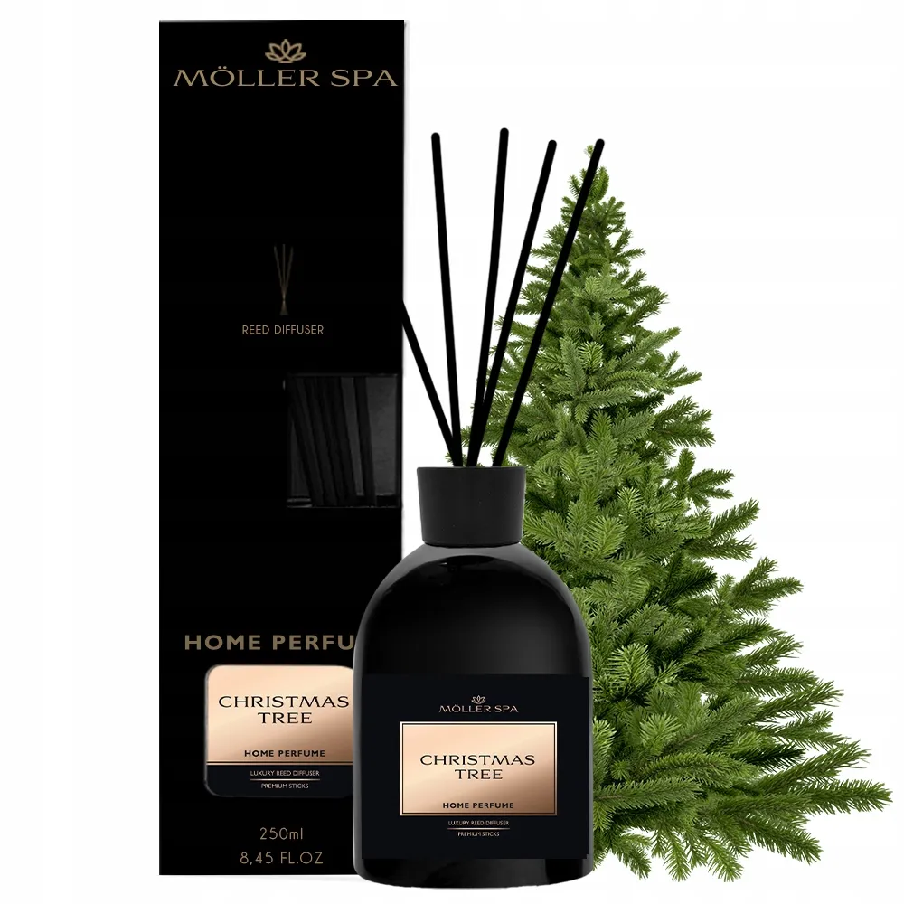Pachete Luxury - Odorizant de cameră cu bețișoare Möller Spa Christmas Tree