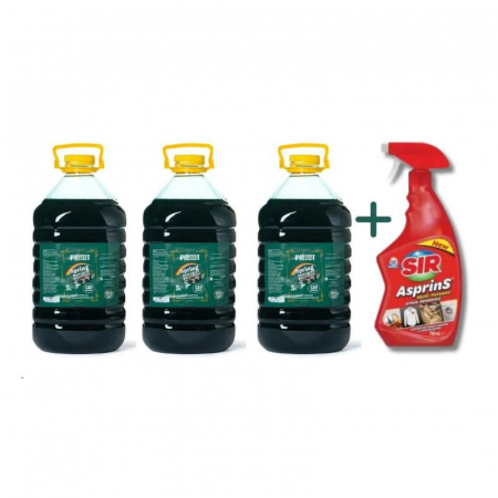 PRODUSE - Pachet 3x5L Detergent FabinniDeluxe Spring+ Solutie Pete