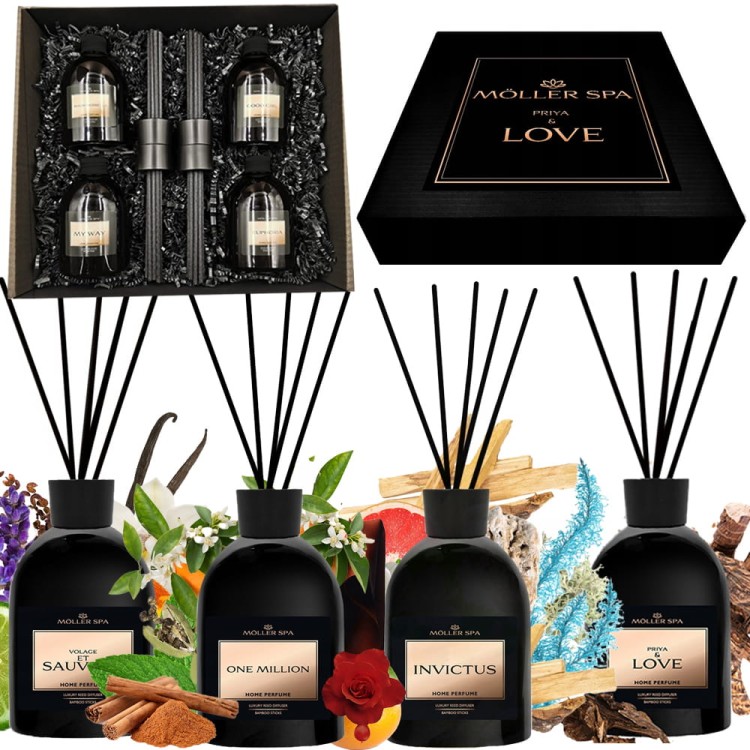 Pachete Luxury - PACHET CADOU PENTRU BARBATI PREMIUM 4X250 ML PARFUM CU BETISOARE-Eleganță și lux în fiecare picătură-ONE MILION,SAUVAGE,LOVE,INVICTUS-TRANSPORT GRATUIT