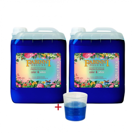 PRODUSE - Pachet Detergent Fabinni Deluxe 2X5 l Fresh+dozator gratuit+livrare gratuita!