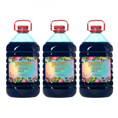 PRODUSE - Pachet Economy 3x5L Detergent Fabinni Deluxe Fresh+1 dozator cadou!