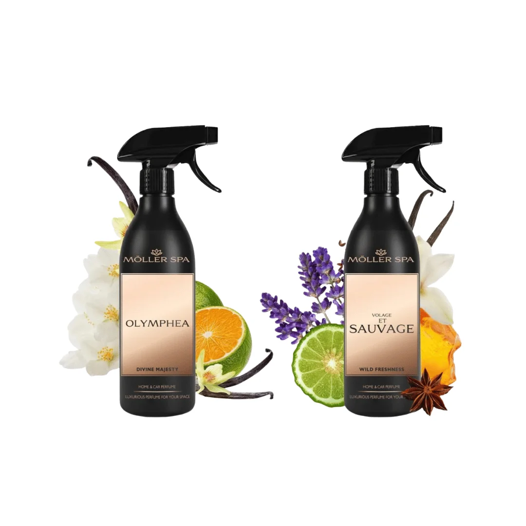 Pachete Luxury - Set 2 Odorizante Premium Möller Spa – Olympea Divine Majesty & Volage et Sauvage