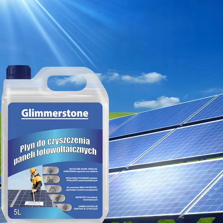 Solutie de curatare a panourilor solare si fotovoltaice concentrat la 5 litri-indepartarea eficienta si sigura a murdariei de pe suprafata panourilor -lichidul nu lasa urme sau reziduuri, maximizand a [3]