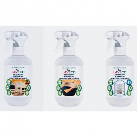 PRODUSE - Solutie de curatat mobila Pal si Mdf Mat sau Lucios Bio (100% natural)+Degresant pt bucatarie bio (100%Natural)pt indepartarea grasimilor+Solutie de curatat frigiderul Bio (100%natural)