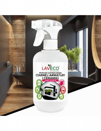 Produse BIO - Solutie Naturala pentru curățarea fitingurilor negre și a ceramicii – verbena sălbatică – 0,5 l-LavEco