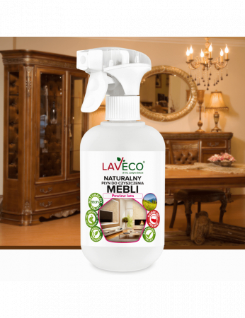 Solutie Naturala pentru curățarea mobilierului - o suflare de vară - 0,5 l-LavEco [0]