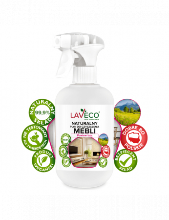 Solutie Naturala pentru curățarea mobilierului - o suflare de vară - 0,5 l-LavEco [2]
