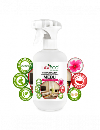 Solutie Naturala pentru curățarea mobilierului - verbena sălbatică - 0,5 l-LavEco [2]