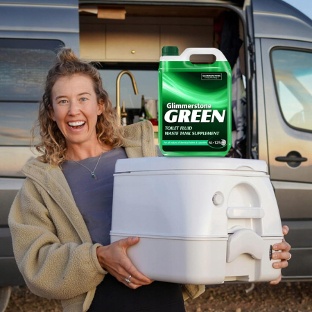 Solutie pentru toalete Turistice/Autorulote/Camping/toaleta portabila-este o solutie concentrata-sustine descompunerea fecalelor si a hartiei igienice, previne acumularea de gaze si faciliteaza golire [1]