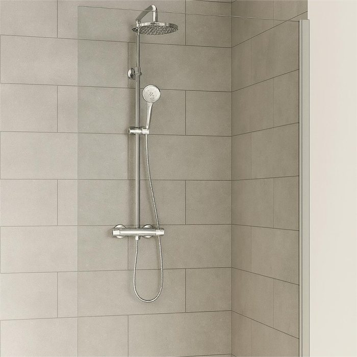 Faianta rectificata tip ciment, Mood Grey 30x90x0.7 cm, gri, finisaj mat [2]