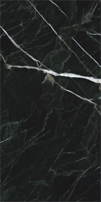 Faianta rectificata tip marmura, Vertus Black 4941, 30X60cm, negru [4]