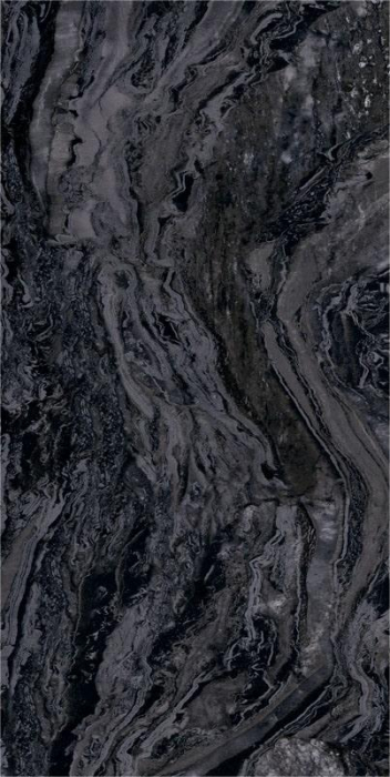 Faianta rectificata tip marmura, Nobile Anthracite 4942, 30X60cm, gri, antracit [5]