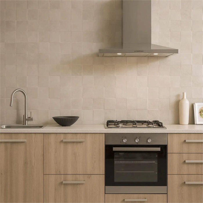 Faianta rectificata tip piatra, Motto Bone Decofon 30x90x0.7 cm, bej, finisaj mat [2]