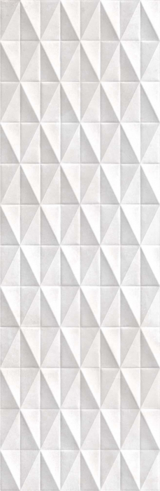 Faianta rectificata tip ciment Cemento Perla Diamond White 3395, 24.40X74.40, alb, 1.10mp/cut [5]