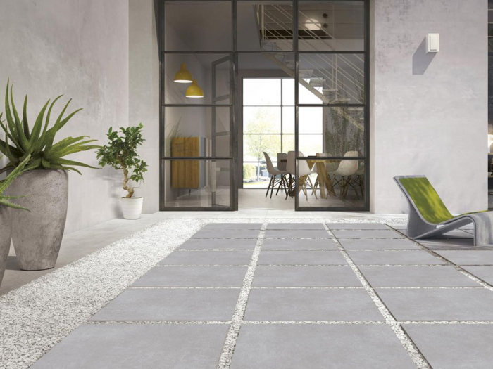 Gresie exterior 2 cm SG Ark Silver 1 60x60 Outdoor gri, 0.73mp/cut [2]