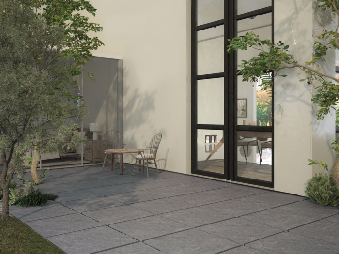 Gresie exterior 2 cm Benelux Grey 1 60x60 Outdoor gri, 0.73mp/cut [3]