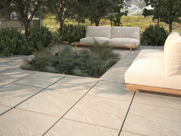 Gresie exterior 2 cm Dakota Beige 1 60x60 Outdoor bej, 0.73mp/cut [2]
