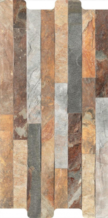Gresie portelanata exterior tip piatra, Rodeno Mix, 23X46 cm, mix [4]