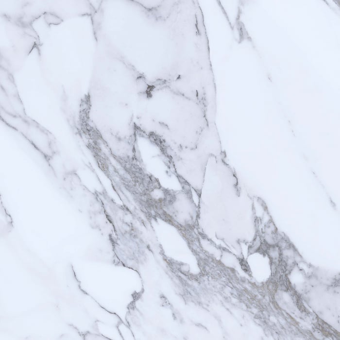 Gresie portelanata tip marmura Statuario White 6355, 45x45 cm, alb, albastru [3]