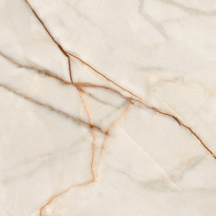 Gresie tip marmura, Rosetta Beige 6467, 60x60 cm, portelanata, bej, finisaj lucios [3]