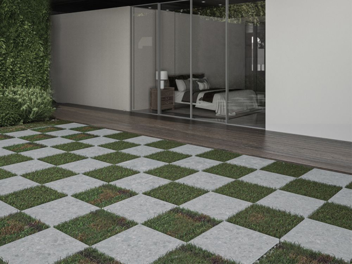 Gresie exterior 2 cm Sg Terrazzo Grigio 1 60x120x2 Outdoor gri, finisaj mat [3]