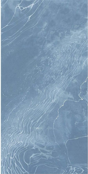 Gresie rectificata portelanata, tip marmura, SG Marcela 1. 60x120 cm, albastru, finisaj mat [2]